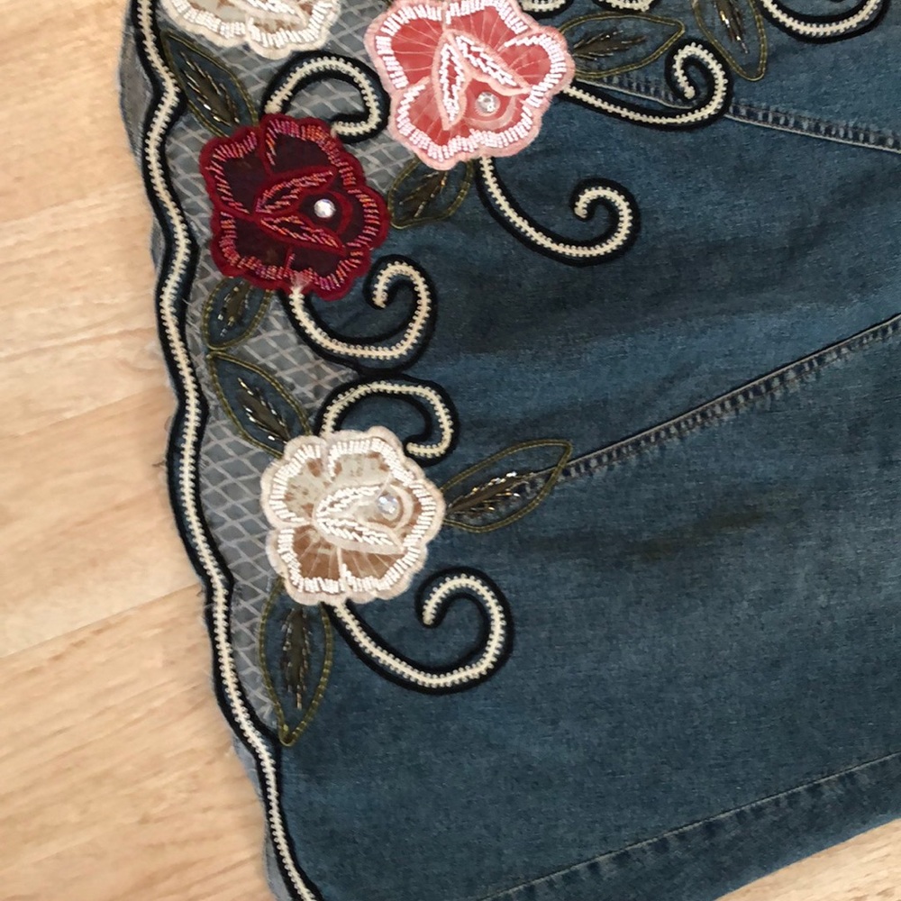 Glorious Denim Skirt View 4
